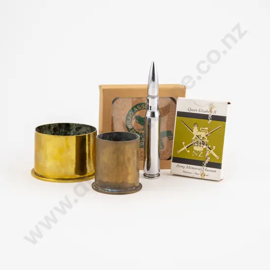 Two Brass Shell Casings