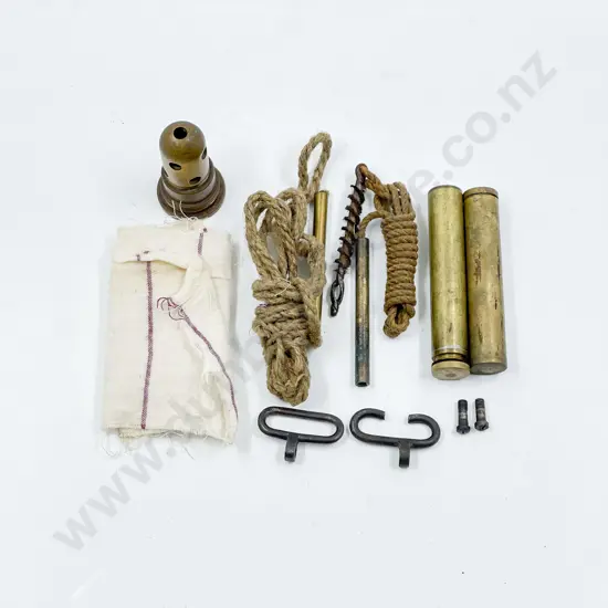 WWII Military Issue Rifle Cleaning and Loading Gear