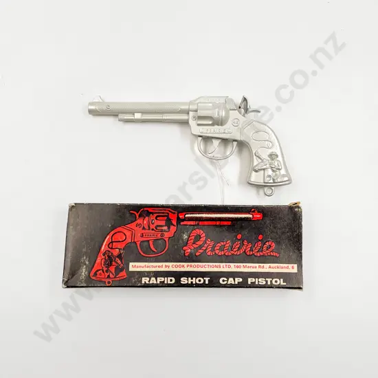 Original Boxed Prairie Rapid Shot Cap Pistol