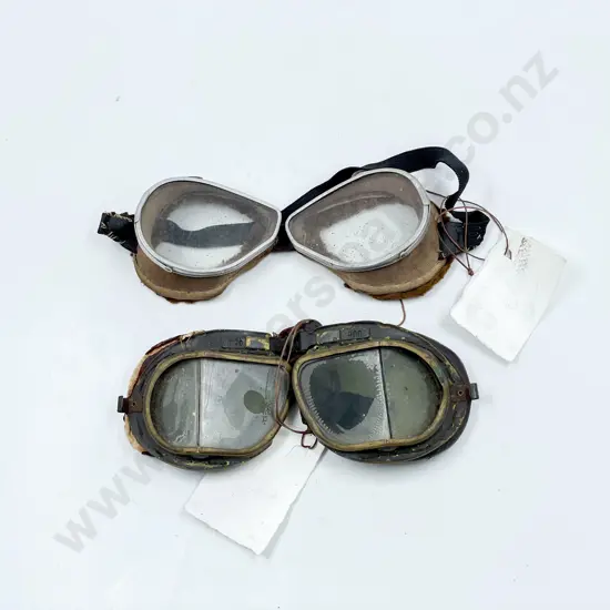 Two Pair Aviation Goggles