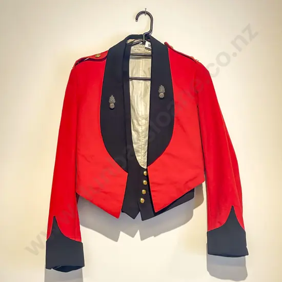 WWII Royal Engineers Mess Dress Uniform Jacket and Waistcoat