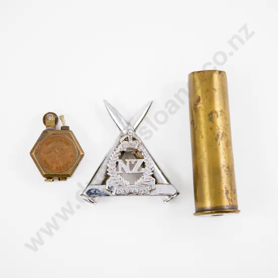 Military Trench-Art of Chrome Plated Bullets