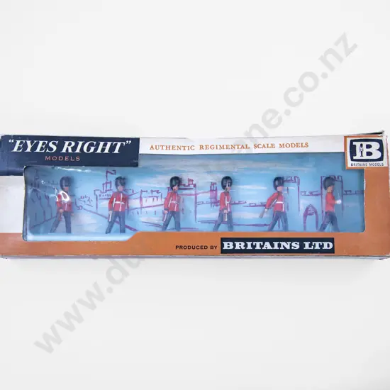 Boxed Britains Toy Soldiers 'Eyes Right'