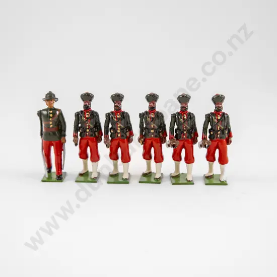 Unboxed Britains Indian Regiment arms at the trail (6)
