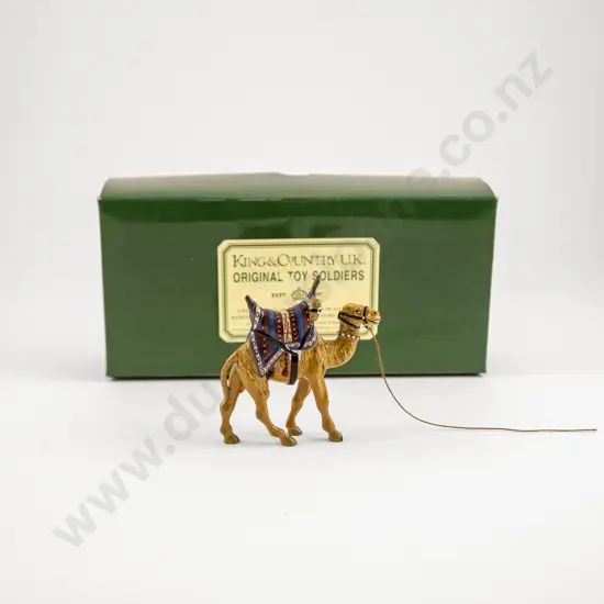 Boxed King & Country Original Toy Soldiers Indian Army Blanket Camel