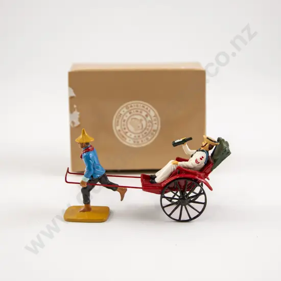 Boxed King & Country Streets of Old Hong Kong Rickshaw Set Sailor
