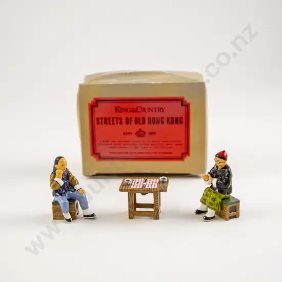 Boxed King & Country Streets of Old Hong Kong Chess Players Set