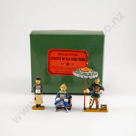 Boxed King & Country Streets of Old Hong Kong Mandarin Set