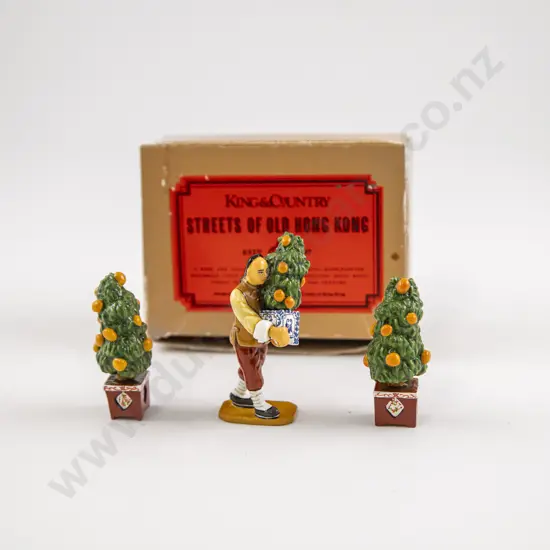 Boxed King & Country Streets of Old Hong Kong Mandarin Tree Set
