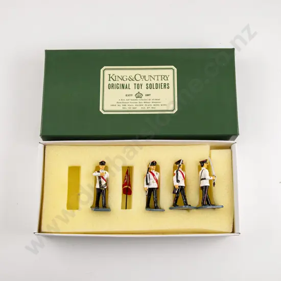 Boxed King & Country Original Toy Soldiers Hong Kong Police Parade (4)