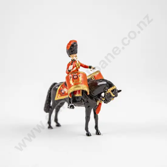 Boxed S & S Miniatures Scots Greys Mounted Drummer