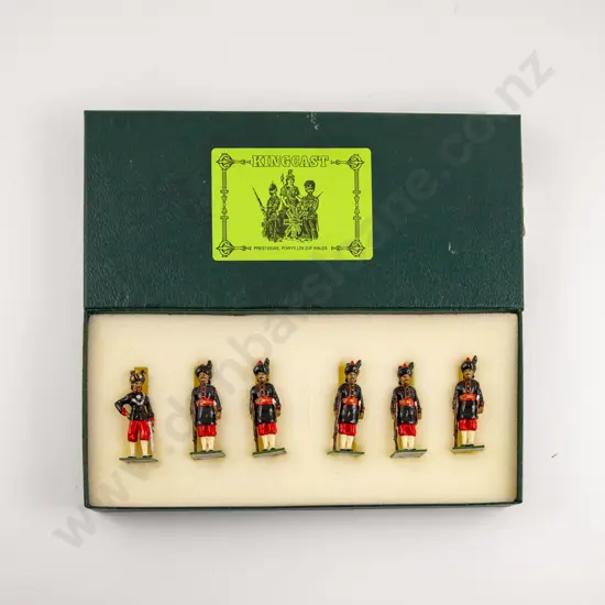 Boxed Kingcast Toy Soldiers by Peter Cowan Wales set BI 27 Indian Sikh Regiment