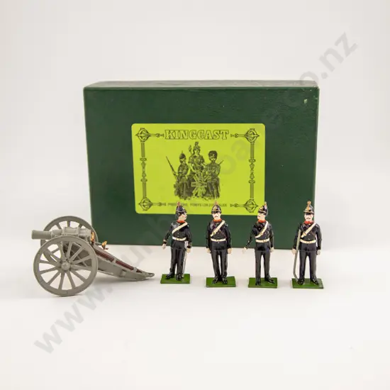 Boxed Kingcast Royal Field Artillery 4.5 Howitzer & Crew