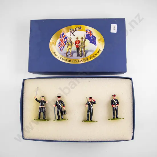 Boxed Regal (NZ) Set No NZ9 Bengal Foot Artillery 1845 of Howitzer and Five Man Crew
