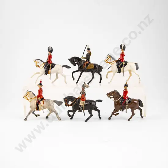 Unboxed Britains Various House Hold Regiment Mounted Soldiers (6)