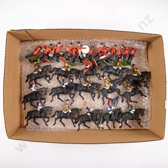 Unboxed Britains Plastic Royal Horse Guard Regiment Parade and Band Models