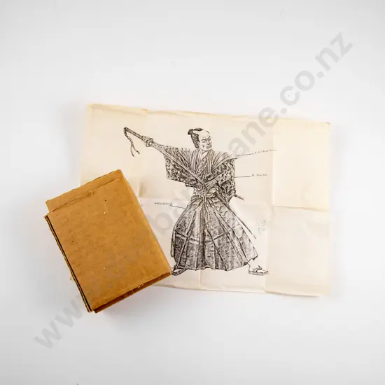 Boxed Ceremonial Studio Portsmouth White Metal Casting Kit of a Samurai Warrior