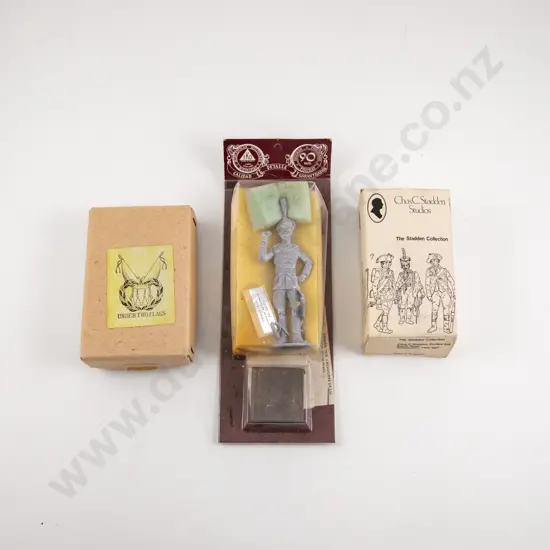 Three Boxed White Metal Casting KIts