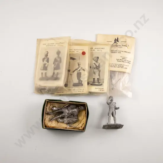 Three Rose Military White Metal Casting Kits