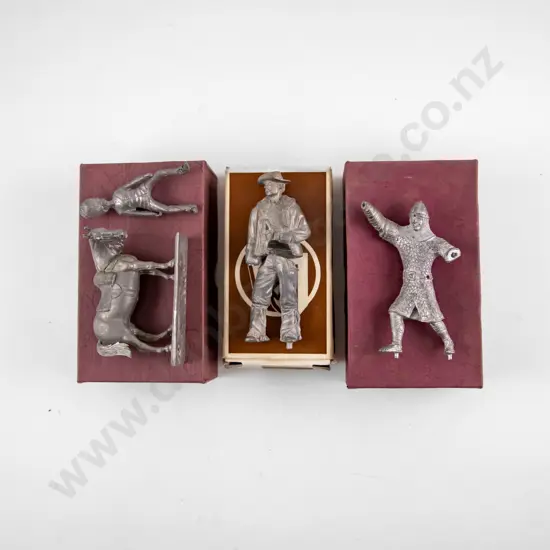 Three Boxed Mixed Manufacture White Metal Casting Kits