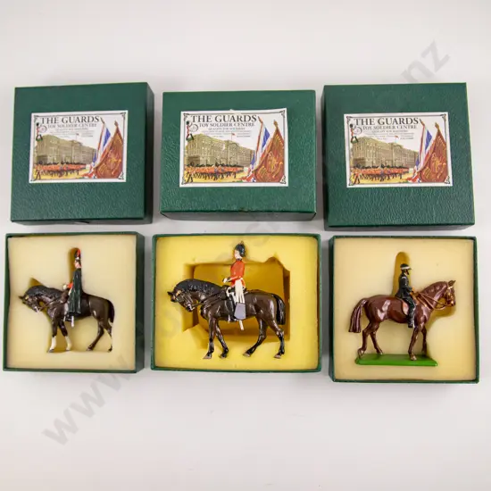 Boxed The Guards Toy Soldier Centre Kings Own Scottish Borderers Mounted Officer