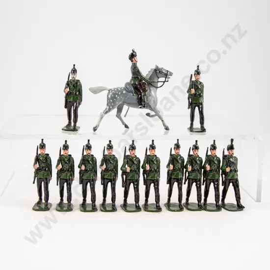 Unboxed Soldiers by John Tunstill Lambeth Royal Irish Rifles Marching (13)