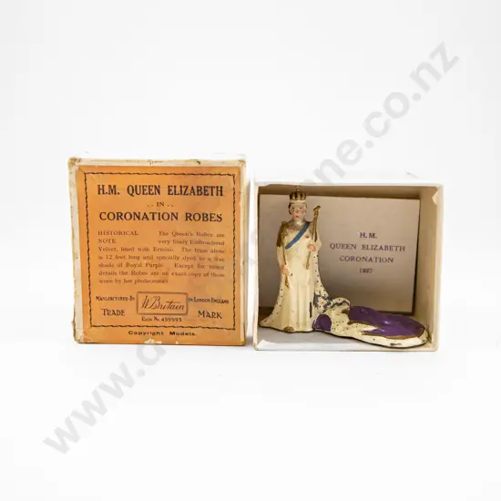 Britains Boxed HM Queen Elizabeth in Coronation Robes