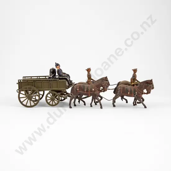 Unboxed Britains (No145A) Royal Army Medical Corps Ambulance Cart