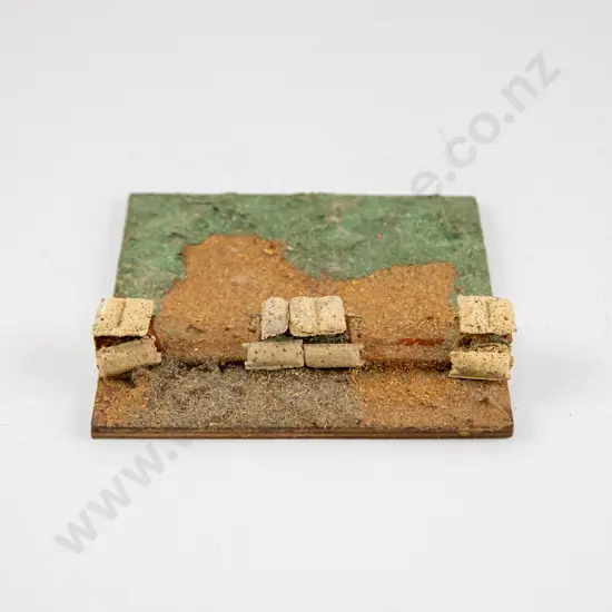 Early (Britains) Field Sand Bag Accessory Board