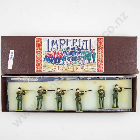 Boxed NZ Imperial Set No6 Auckland Rifle Volunteers 1871