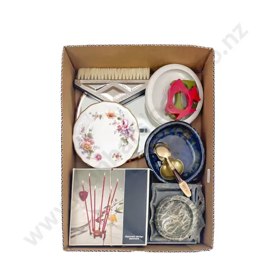 Small Box with Hand Mirror