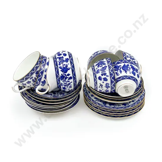 Royal Doulton Blue and White Part Tea Set