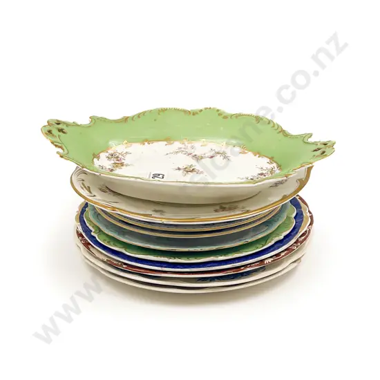 Small Group of Assorted Decorative Plates and Bowl