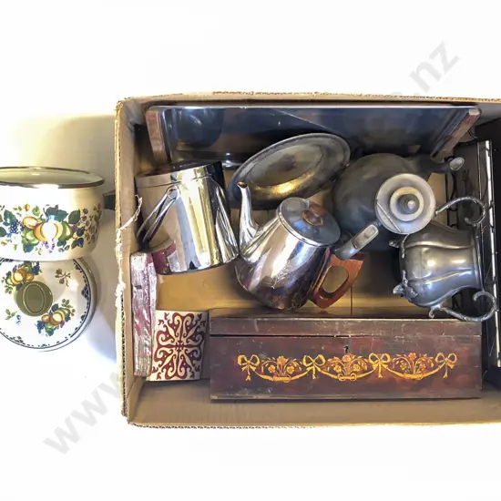 Box with Pewter