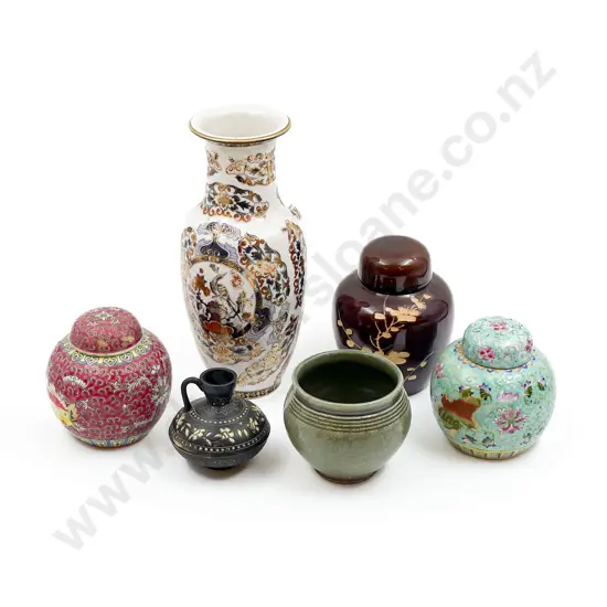 Box with Three Ginger Jars
