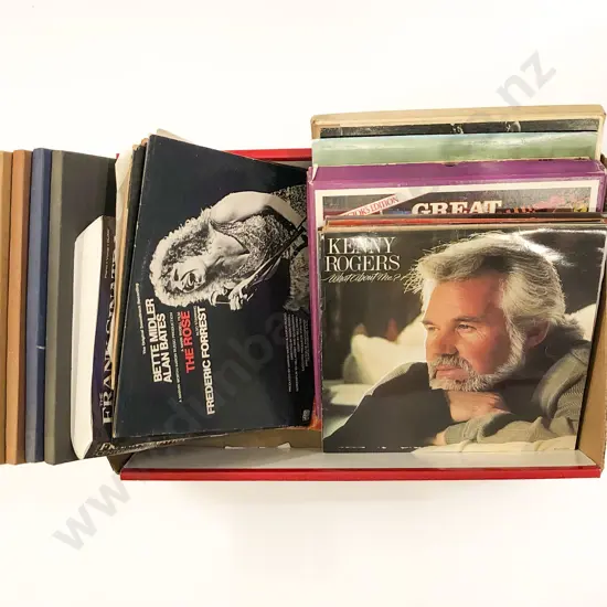 Small Collection Records & Assorted Sheet Music