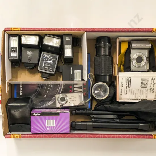 Selection of Assorted Camera Gear