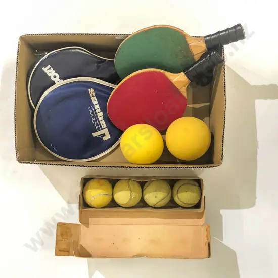 Two Pair Table Tennis Paddles