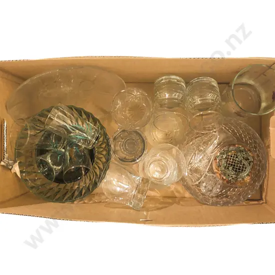 Box Quantity Glassware