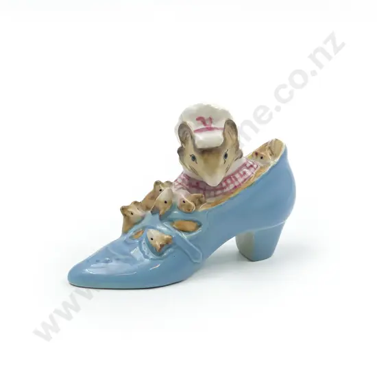 Beswick Beatrix Potter Figure The Old Woman Who Lived In A Shoe