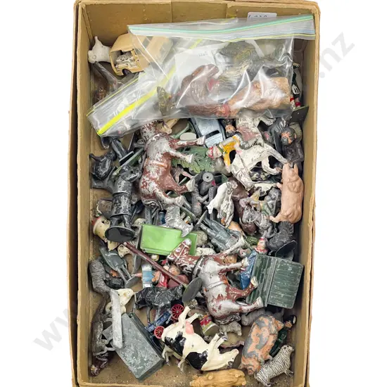 Small Quantity Assorted Brittains & Other Lead Figures