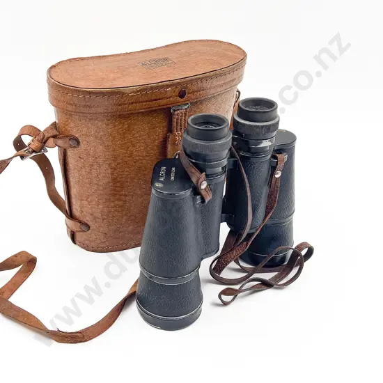 Cased Alcorn Binoculars