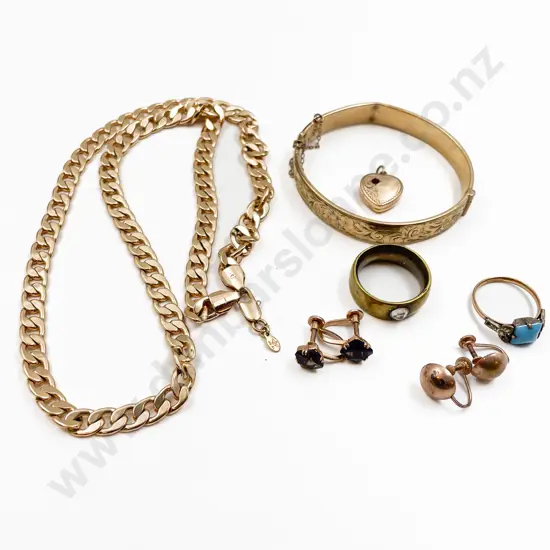 Various Gold Plated Jewellery