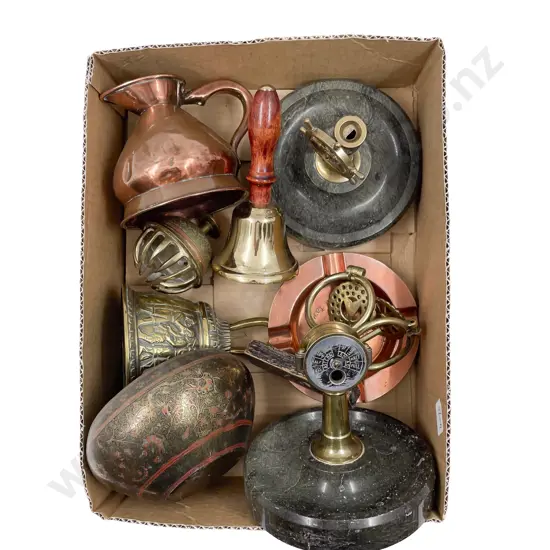 Collection Vintage Brass and Copper Ware