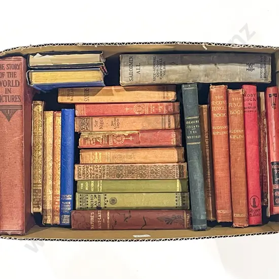 Box of Assorted Vintage Childrens Books