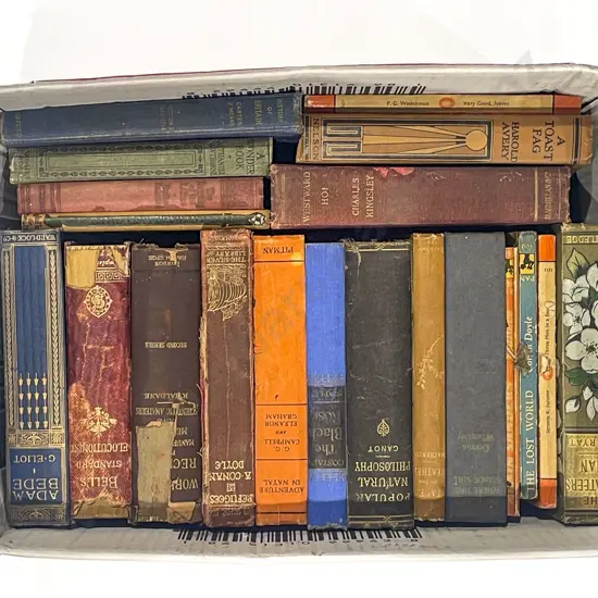 Box of Assorted Vintage Fiction etc.