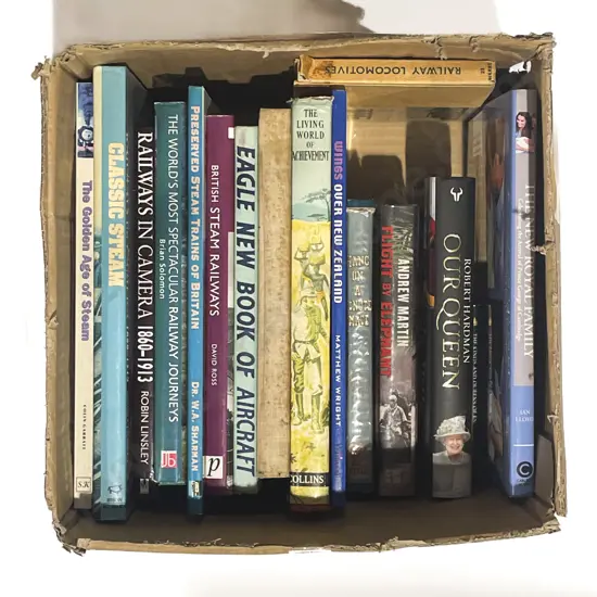 Box of Assorted Books