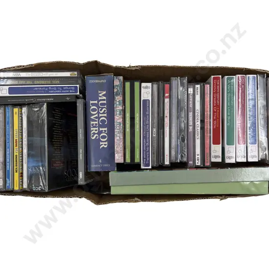 Box of CDs