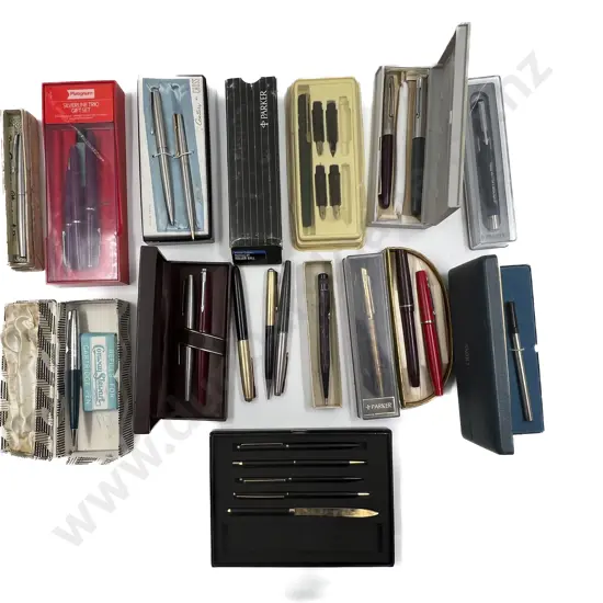 Collection of Assorted Boxed Pens