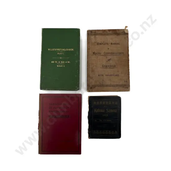 Four Small Maori Books